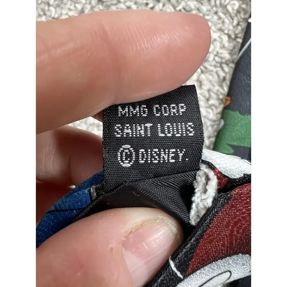 Vintage Disney Mickey Unlimited Golf Tie MMG Corp Saint Louis Made in Korea